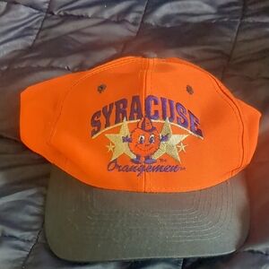 Vintage 90's Sarycuse College Football Orange Men Old Logo